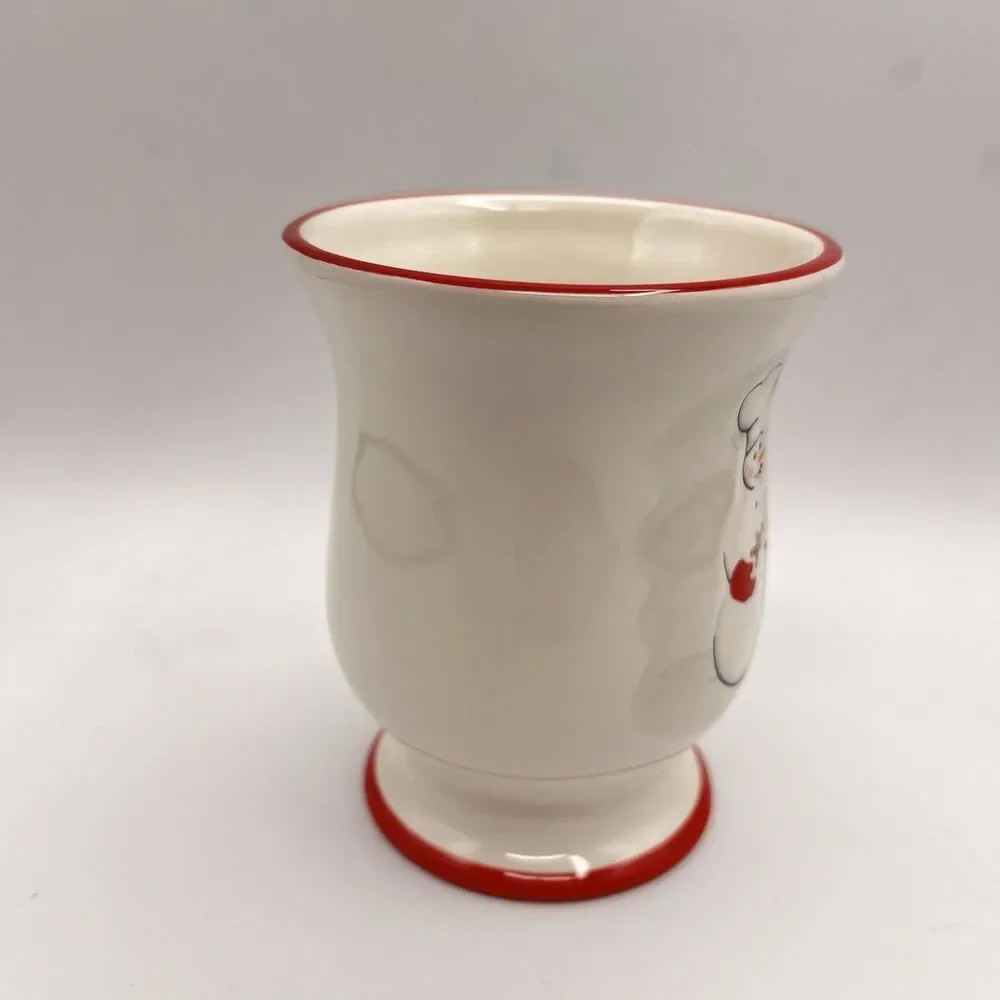 Williams Sonoma Chef Snowman Mug 4.5
